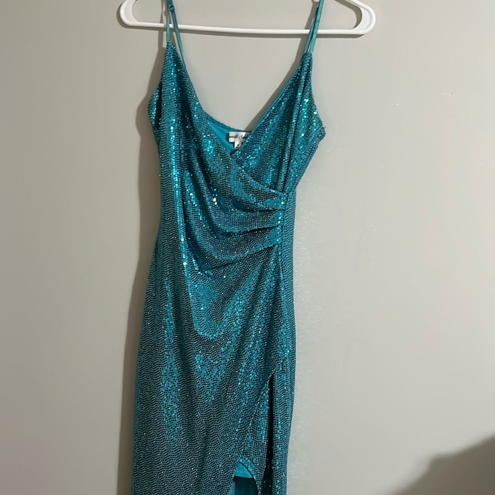 Sequence Prom Dress